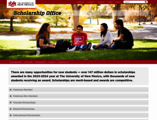 scholarship.unm.edu screenshot