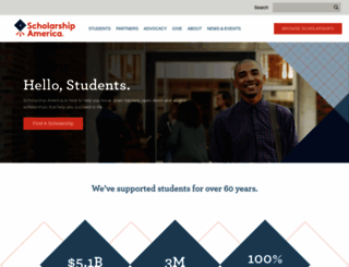scholarshipamerica.com screenshot