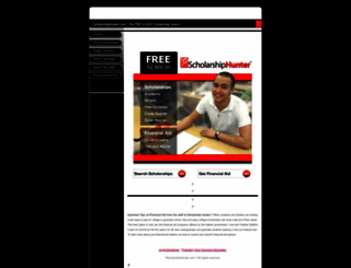 scholarshiphunter.com screenshot
