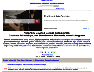 scholarships.fatomei.com screenshot