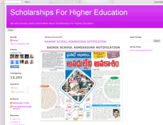 scholarshipsforhighereducation.blogspot.com screenshot