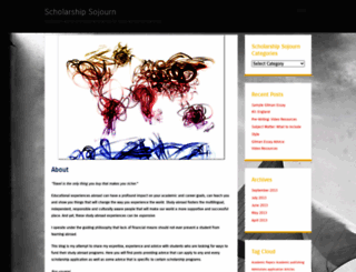 scholarshipsojourn.wordpress.com screenshot