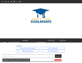 scholarshipsreview.info screenshot