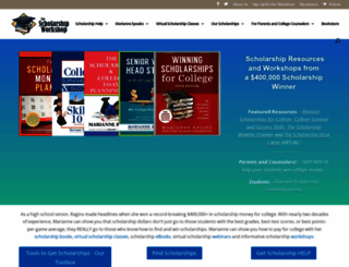 scholarshipworkshop.com screenshot