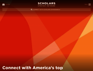 scholarsstrategynetwork.org screenshot