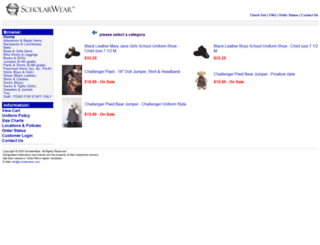 scholarwear.webpossystem.com screenshot