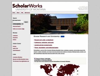 scholarworks.umt.edu screenshot