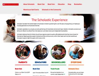 scholastic.com.au screenshot