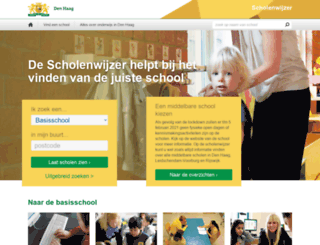 scholenwijzer.denhaag.nl screenshot