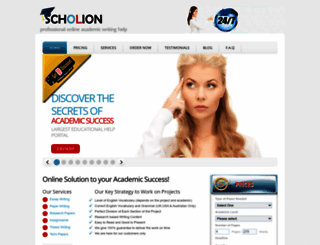 scholion.net screenshot
