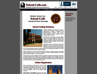 school-calls.com screenshot