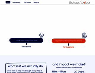 schooladvisor.co.za screenshot