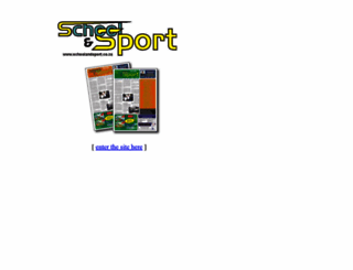 schoolandsport.co.za screenshot