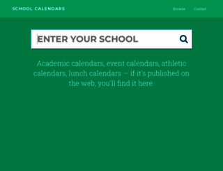schoolcalendars.org screenshot