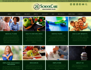 schoolcare.org screenshot