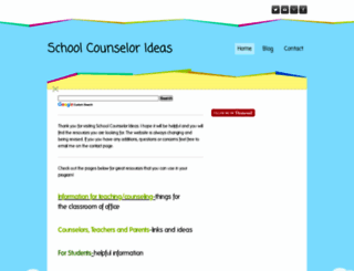 schoolcounselorideas.com screenshot