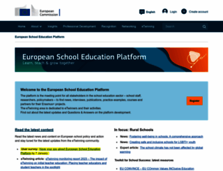 schooleducationgateway.eu screenshot