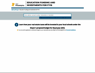 schoolfunding.phila.gov screenshot