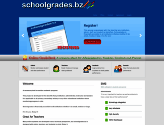 schoolgrades.bz screenshot