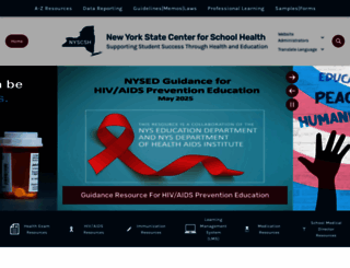 schoolhealthservicesny.com screenshot