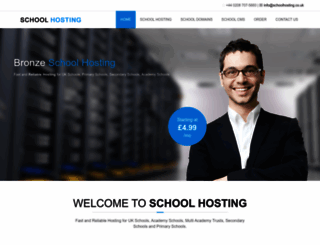 schoolhosting.co.uk screenshot