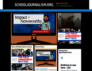 schooljournalism.org screenshot