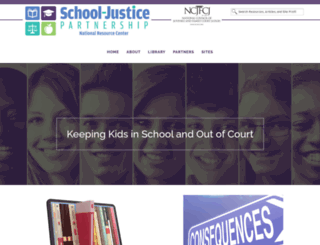schooljusticepartnership.org screenshot