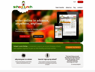 schoollunchonline.com.au screenshot