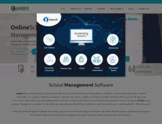 schoolmanagementsoftware.in screenshot