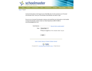 schoolmaster.com screenshot