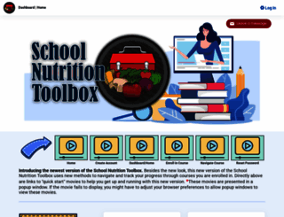 schoolnutritiontoolbox.org screenshot