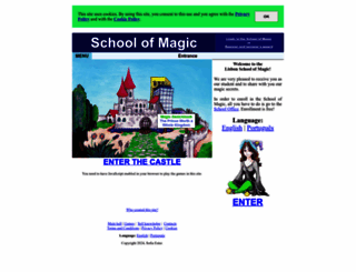 schoolofmagic.net screenshot