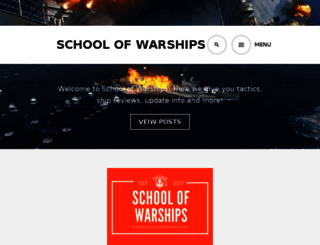 schoolofwarships.com screenshot