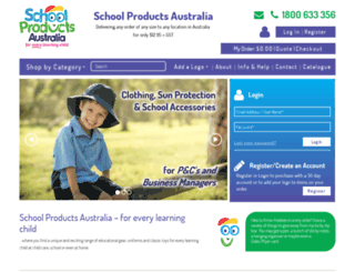 schoolproductsaustralia.worldsecuresystems.com screenshot