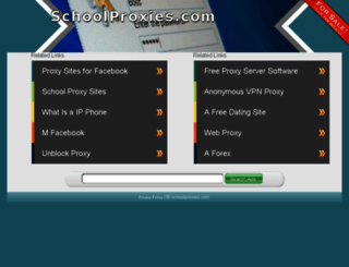 schoolproxies.com screenshot