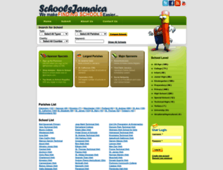 schoolsjamaica.com screenshot