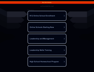 schoolskills.net screenshot