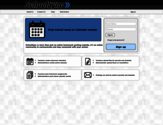 schoolsync.net screenshot