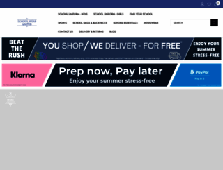 schoolwearunited.co.uk screenshot