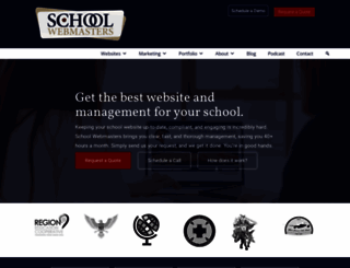 schoolwebmasters.com screenshot