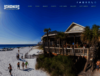 schooners-restaurant.com screenshot