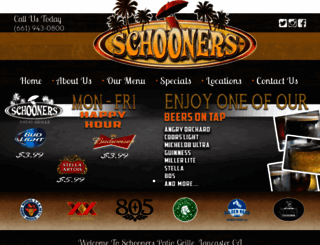 schoonerslancaster.com screenshot