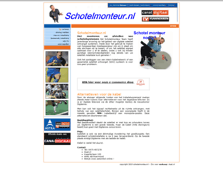 schotelmonteur.nl screenshot