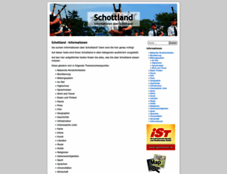 schottland-informationen.de screenshot