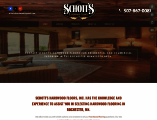 schottshardwoodfloors.com screenshot