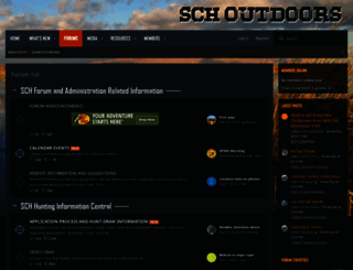 schoutdoors.com screenshot