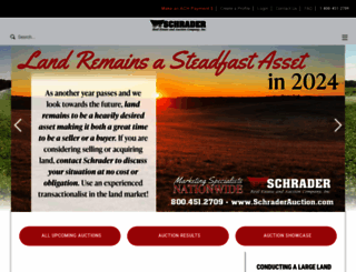 schraderauction.com screenshot