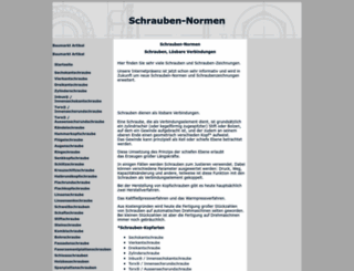 schrauben-norm.de screenshot