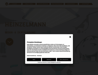 schreinerei-heinzelmann.net screenshot