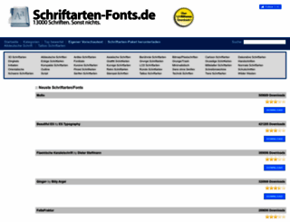 schriftarten-fonts.de screenshot